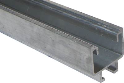 Horizontal solar panel support rail aluminum (price per meter)