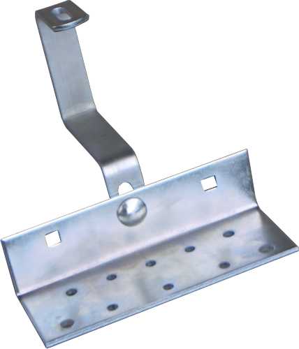 Roof tile solar mounting base galvanized with adjustable height